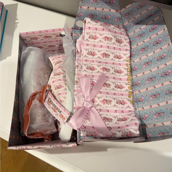 Superga Love Shack Fancy Daydream Pink Floral Sneakers - Picture 5 of 7